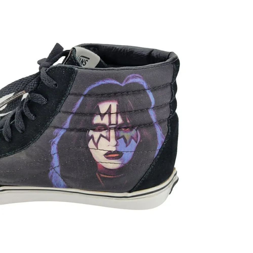 Vans SK8 Hi Top Kiss Sneakers 12 Solo Album Faces Skateboard Sneaker '08 Limited
